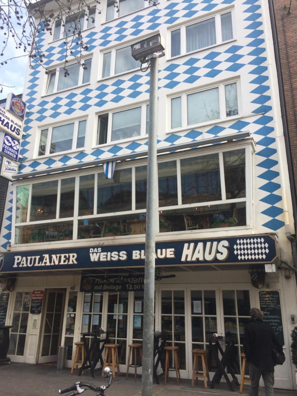 فندق دوسلدورففي  Das Weiss Blaue Haus المظهر الخارجي الصورة